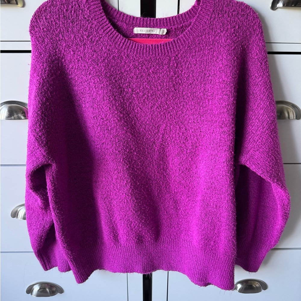 Ellison Bold Crew Neck Sweater